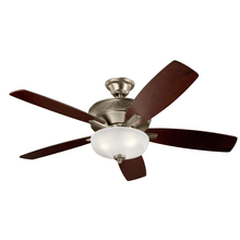 Kichler 339413BAP7 - Monarch II Select LED 52" Fan Burnished Antique Pewter