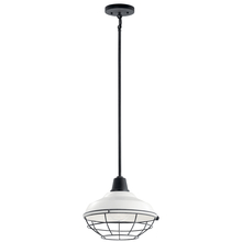 Kichler 49992WH - Pier™ 1 Light 12" Convertible Pendant White