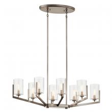 Kichler 52315CLP - Oval Chandelier 8Lt