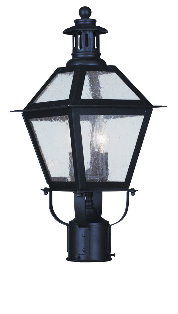 2 Light Bronze Outdoor Post Lantern