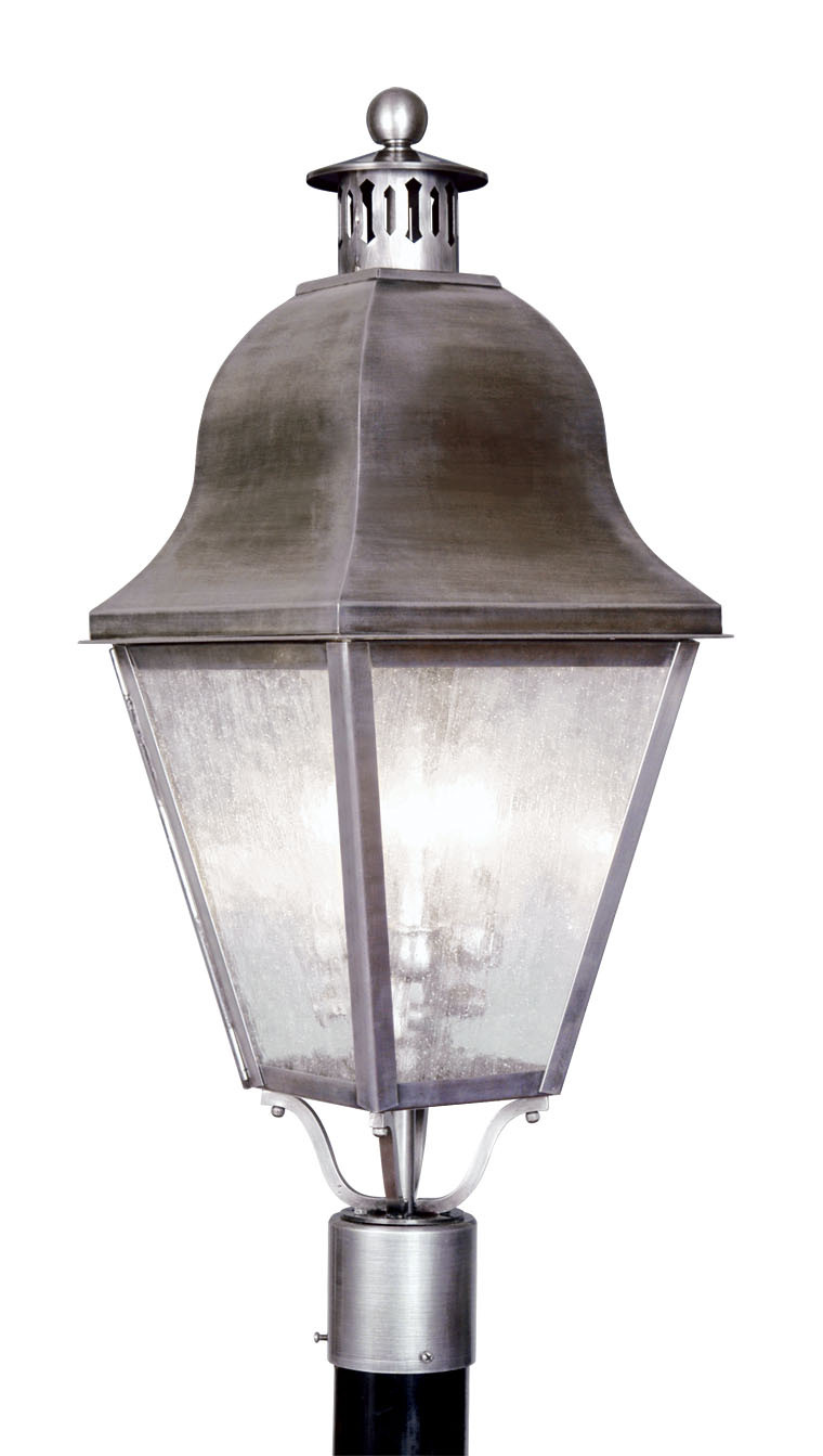 3 Light VPW Outdoor Post Lantern