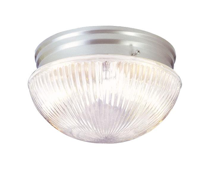 Brushed Nickel Mushroom Flush Mount (24 pack)