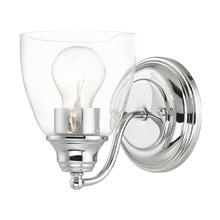 Livex Lighting 15131-05 - 1 Lt Polished Chrome Vanity Sconce