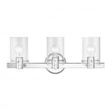 Livex Lighting 17233-05 - 3 Light Polished Chrome Vanity Sconce