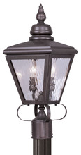 Livex Lighting 2032-07 - Cambridge Outdoor Post Top Lantern