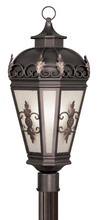 Livex Lighting 2197-07 - 3 Light Bronze Outdoor Post Lantern