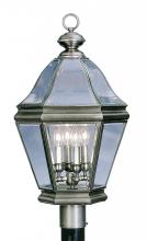 Livex Lighting 2636-29 - Vintage Pewter Post Light