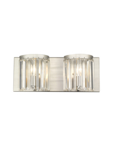 Livex Lighting 50532-91 - 2 Light Brushed Nickel Bath Light