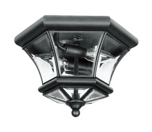 Livex Lighting 7052-04 - 2 Light Black Ceiling Mount