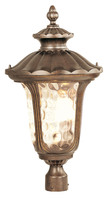 Livex Lighting 7664-50 - 3 Light MG Outdoor Post Lantern