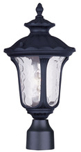 Livex Lighting 7848-04 - 1 Light Black Outdoor Post Lantern