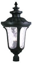 Livex Lighting 78702-04 - 4 Light Black Outdoor Post Lantern