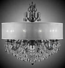 American Brass & Crystal CH6578-ATK-01G-PI-GL - 10 Light Llydia Chandelier