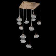 Hammerton CHB0089-09-NB-S-C01-L1 - Mesa Square Pendant Chandelier