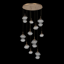 Hammerton CHB0089-11-NB-S-C01-L1 - Mesa Round Pendant Chandelier