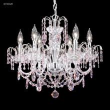 James R Moder 40726R2R - Regalia 6 Arm Chandelier