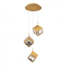 WAC US PD-29303R-AB - Ice Cube Chandelier Light