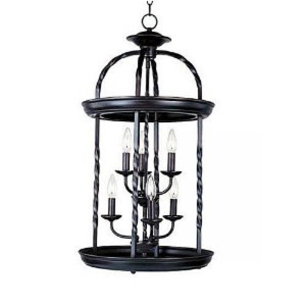 Cage-Entry Foyer Pendant