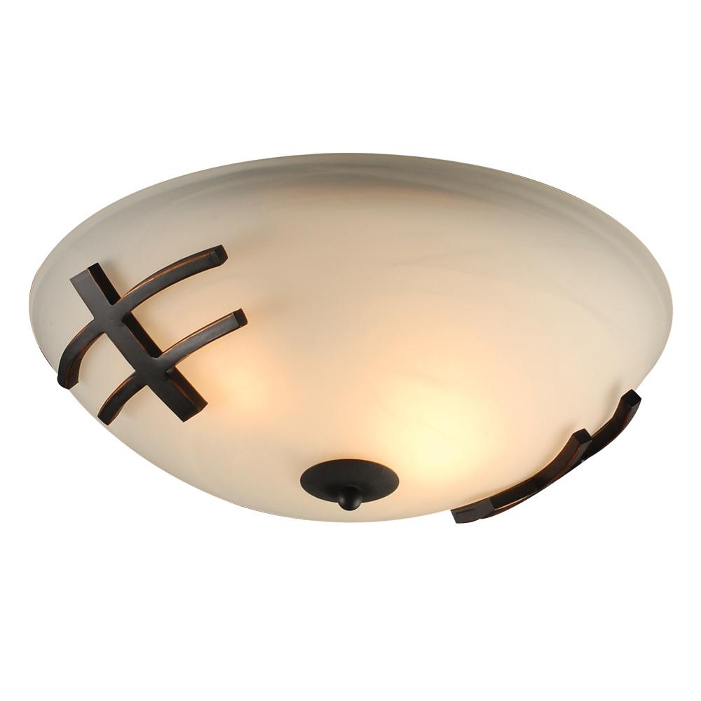 2 Light Ceiling Light Antasia Collection 14872ORB218GU24