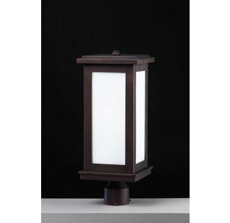 One Light Bronze Wall Light