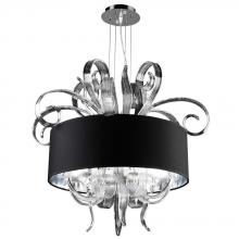 PLC Lighting 34147 PC - 6 Light Chandelier Valeriano Collection 34147 PC