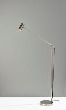 Adesso 10036310PN - Newman Task Floor Lamp