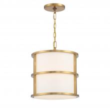 Crystorama 9593-LG - Brian Patrick Flynn Hulton 3 Light Luxe Gold Mini Chandelier