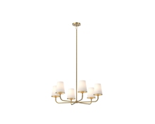  DVP48026BR-OP - Kanata 6 Light Pendant