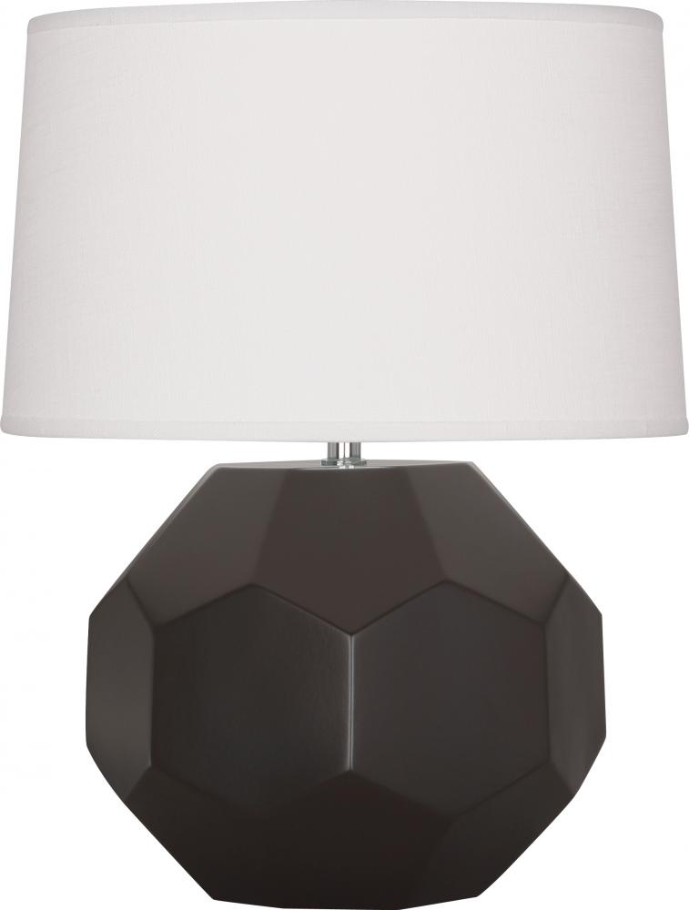 Matte Coffee Franklin Accent Lamp