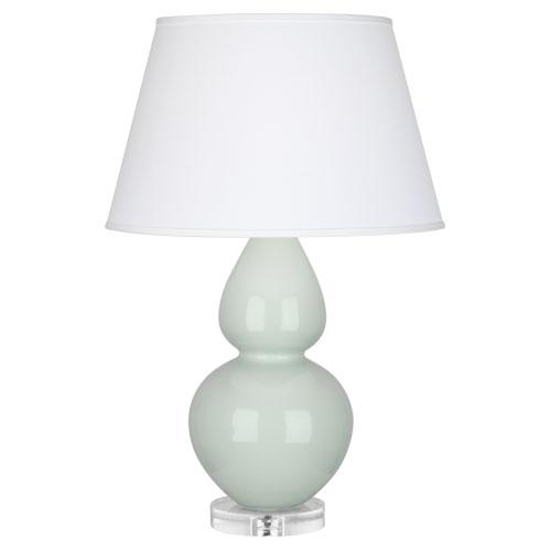 Celadon Double Gourd Table Lamp