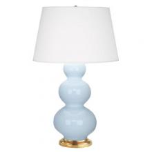 Robert Abbey 321X - Baby Blue Triple Gourd Table Lamp