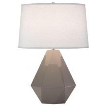 Robert Abbey 942 - Smokey Taupe Delta Table Lamp