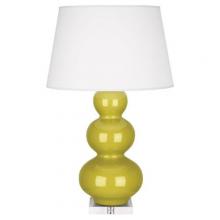 Robert Abbey CI43X - Citron Triple Gourd Table Lamp