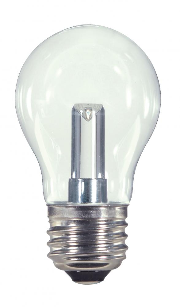 1.4 Watt LED; A15; Clear; 2700K; Medium base; 120 Volt; Carded