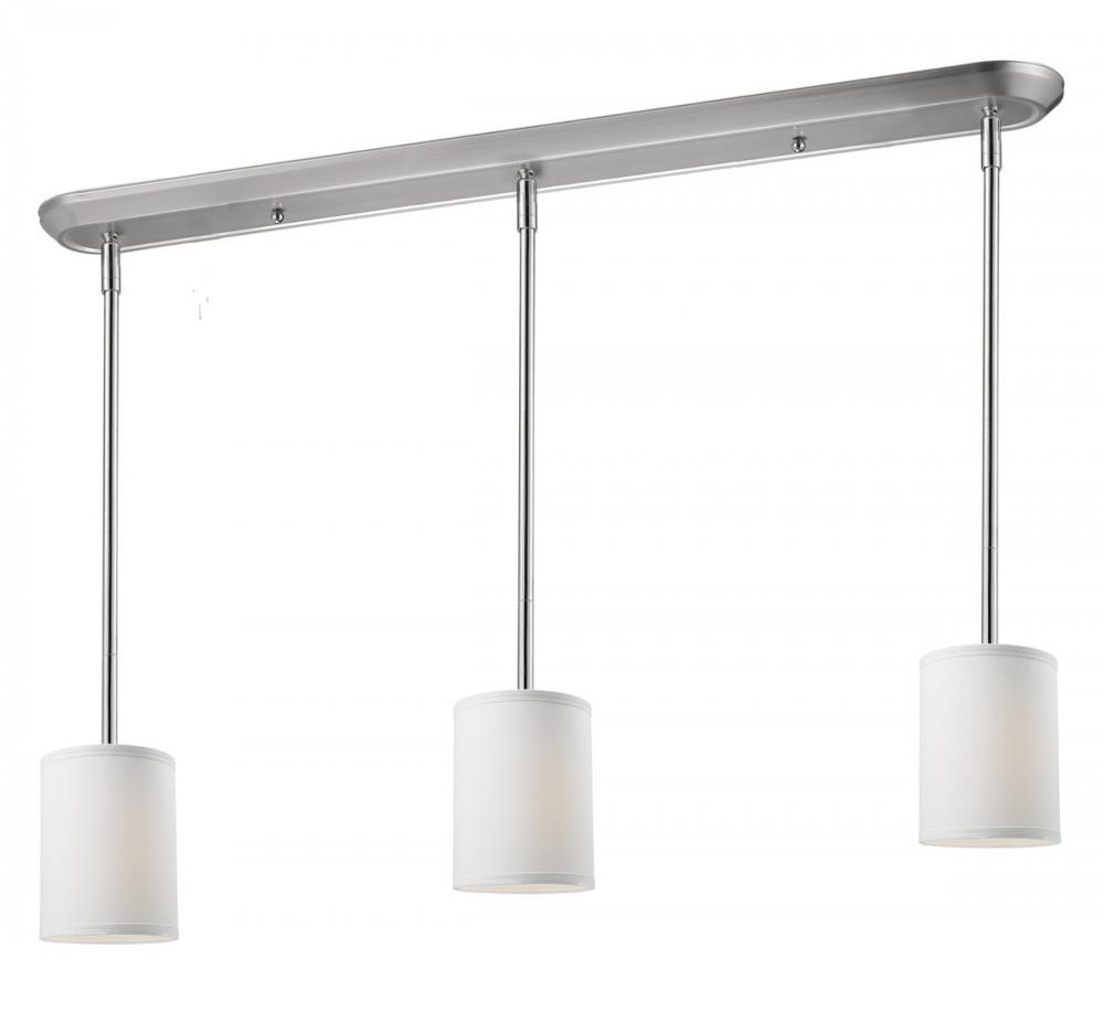 3 Light Linear Chandelier