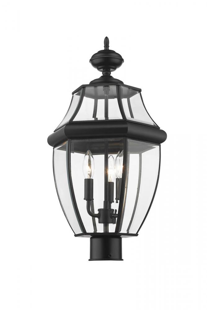 3 Light Outdoor Post Mount Fixture