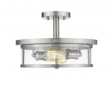 Z-Lite 462SF14-BN - 2 Light Semi Flush Mount