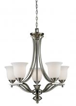 Z-Lite 704-5-BN - 5 Light Chandelier