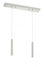 Z-Lite 917MP12-BN-LED-2LBN - 2 Light Linear Chandelier