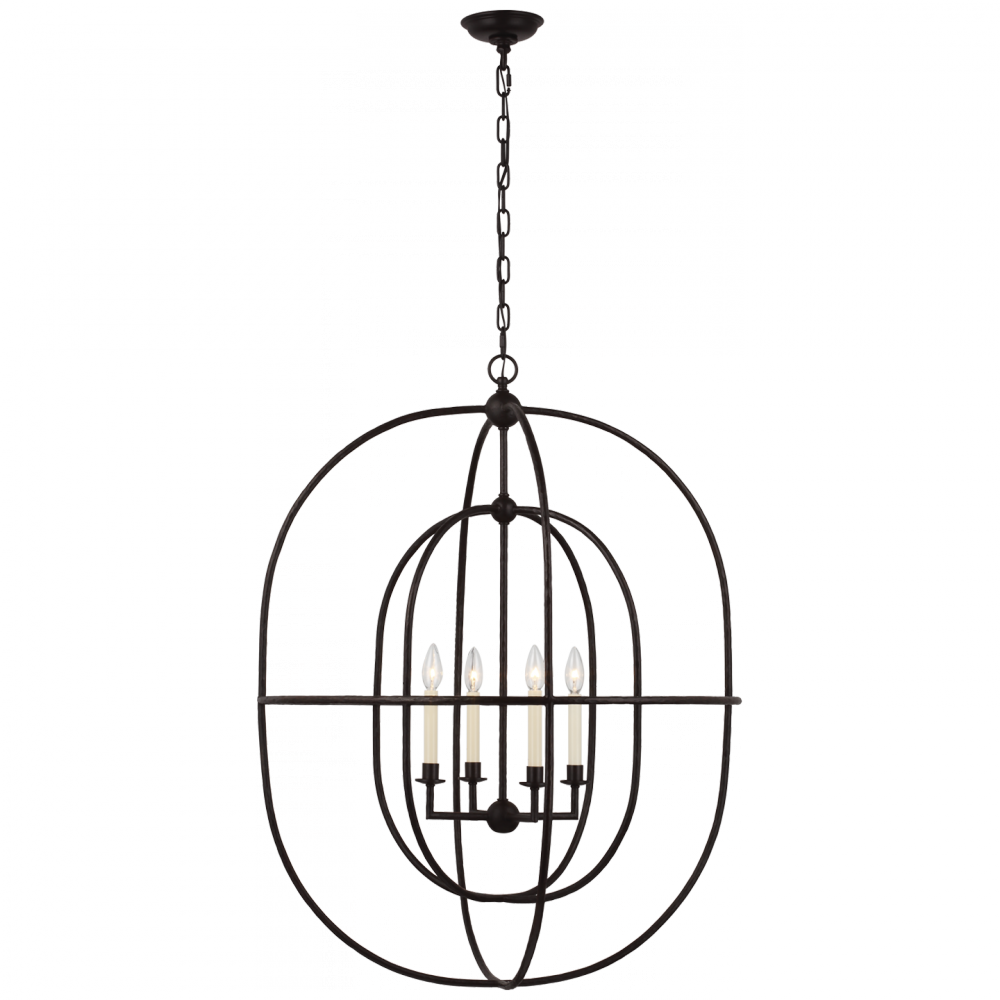 Desmond Open Double Oval Lantern