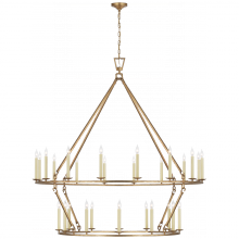 Visual Comfort & Co. Signature Collection CHC 5277GI - Darlana Oversized Two Tier Chandelier