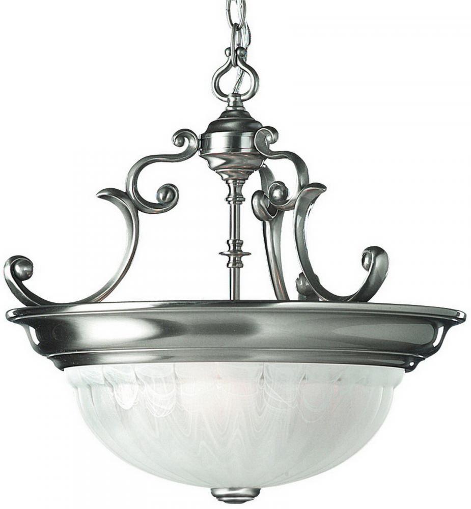 Richland 3Lt Pendant Satin Nickel