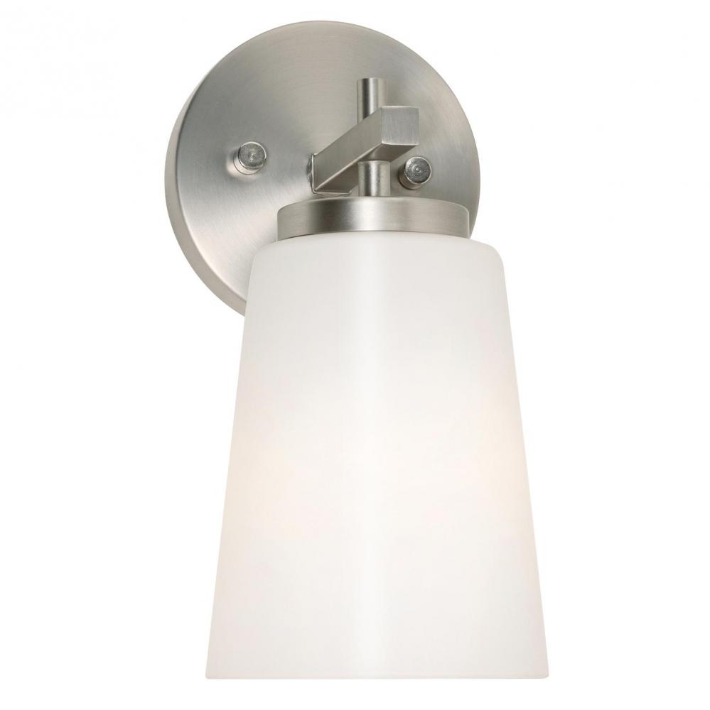 Joanna 1 Light Sconce 120V - Satin Nickel