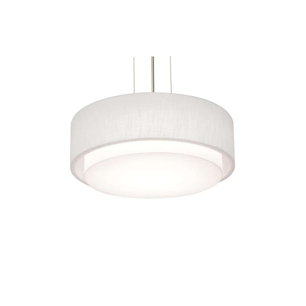 Sanibel 16'' Med Base Pendant - SN and LW