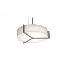 AFX Lighting, Inc. APP1524MBWG-LW - Apex 17'' Med Base Pendant - SN w/ LW & WG