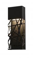 AFX Lighting, Inc. BONW071710L30D2BK - Boon LED Outdoor Sconce - Black