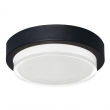 AFX Lighting, Inc. ELMW09LAJUDBK - Elm 9in Outdoor LED Flush Mount 15W 120-277V