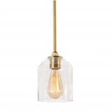 AFX Lighting, Inc. WMMP06MBSB - William 6'' Pendant Medium Base SB