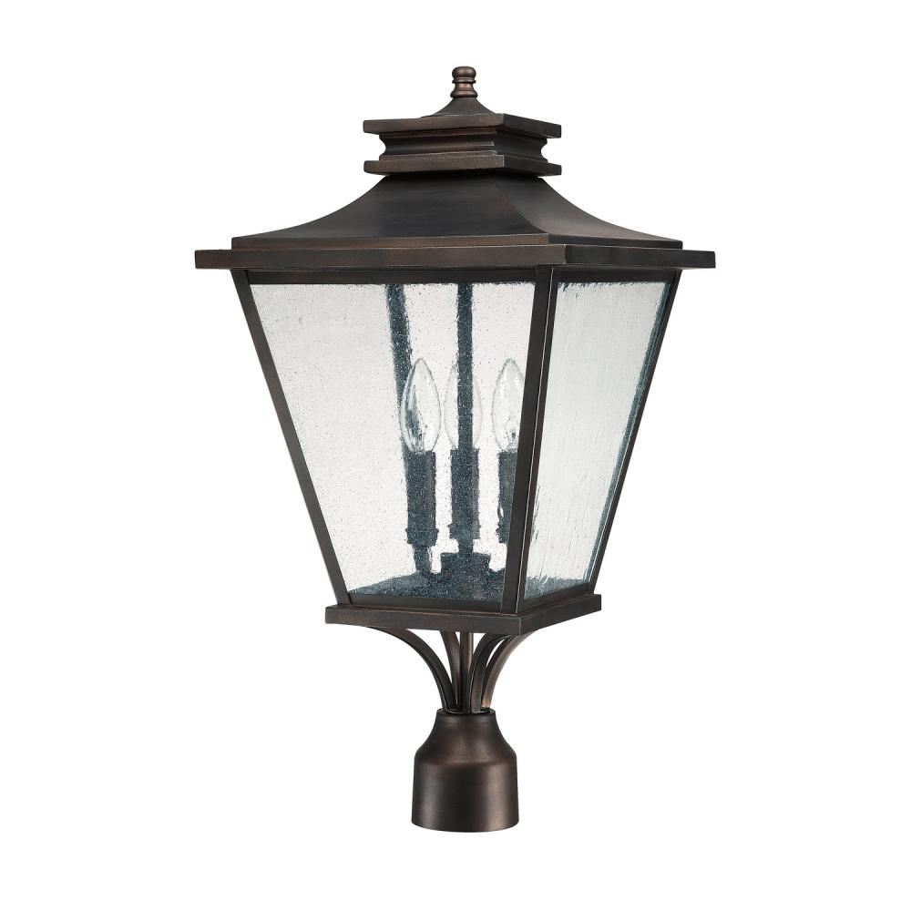 3 Light Outdoor Post Lantern