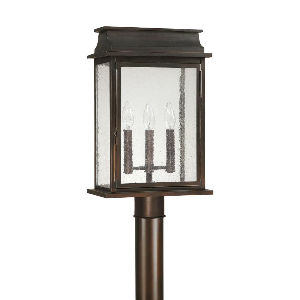 3 Light Post Lantern